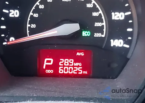 2013 Kia Rio Lx из США, поврежденный, VIN KNADM5A34D6300992